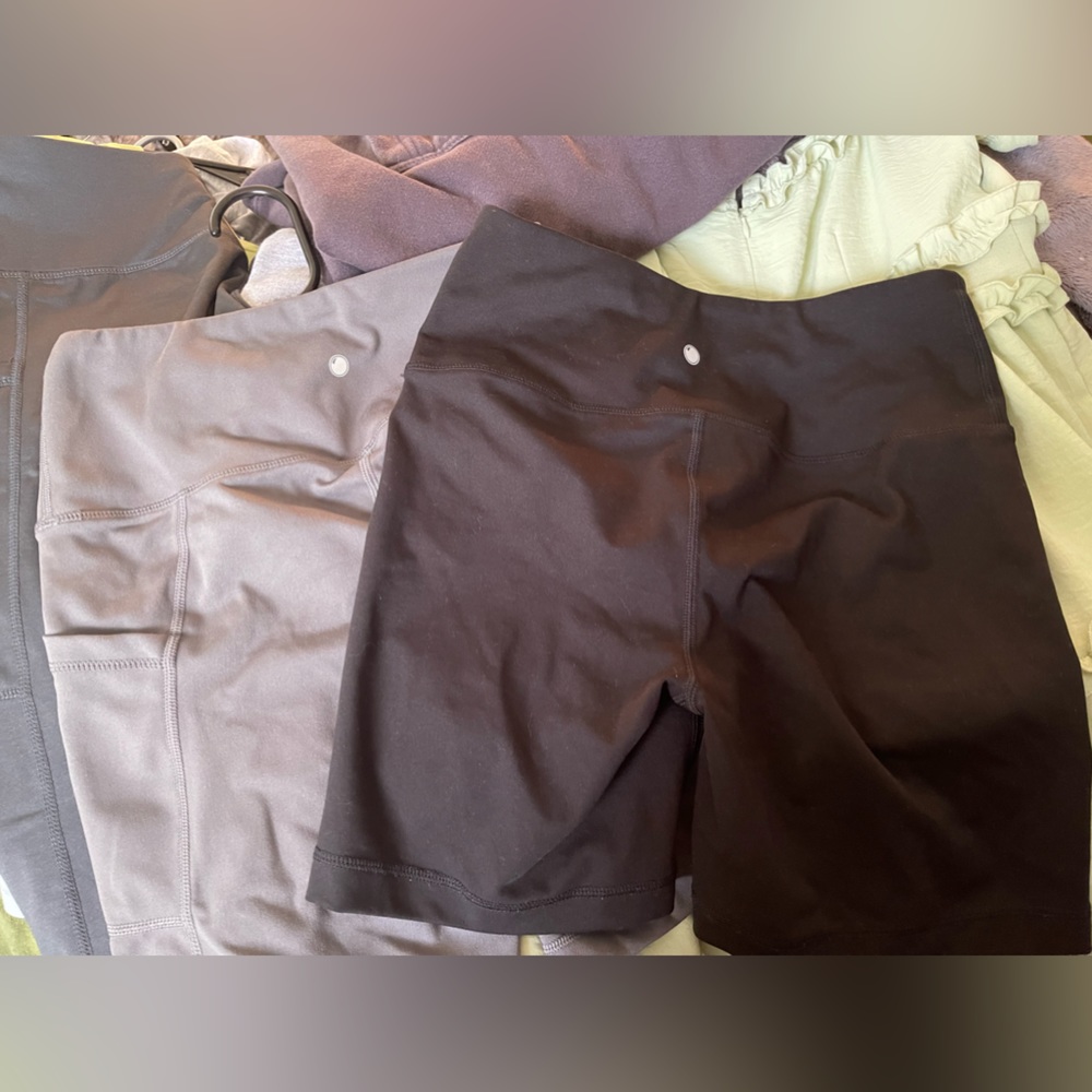 Biker shorts set